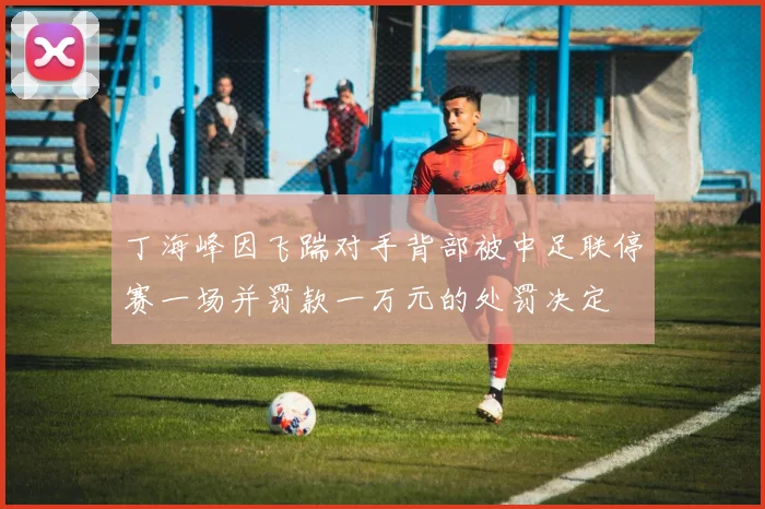 丁海峰因飞踹对手背部被中足联停赛一场并罚款一万元的处罚决定